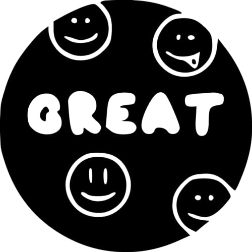 2 (Pieces) 3" and 5" Stickers n Decals Toy Ball - Motivational Sticker Vinyl Decal Sticker, Waterpro