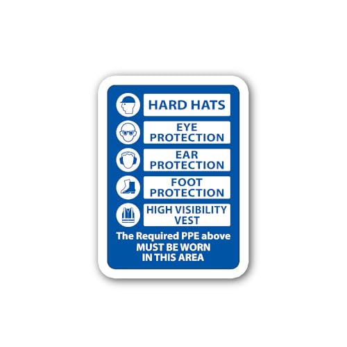 2 (Pieces) 3" and 5" No Running Sign Icon Sticker, Waterproof Vinyl Decals for Many Purpose Like Car