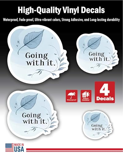 Inspirational Quote Own Who You are Motivational Sticker - Vinyl Decal Motivation Stickers- 5" Vinyl