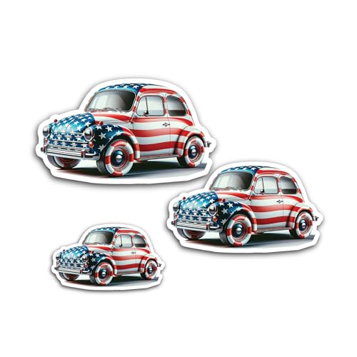 2 (Pieces) 3" and 5" OEM Plus Sticker, Waterproof Vinyl Decals for Many Purpose Like Cars, Trucks, L