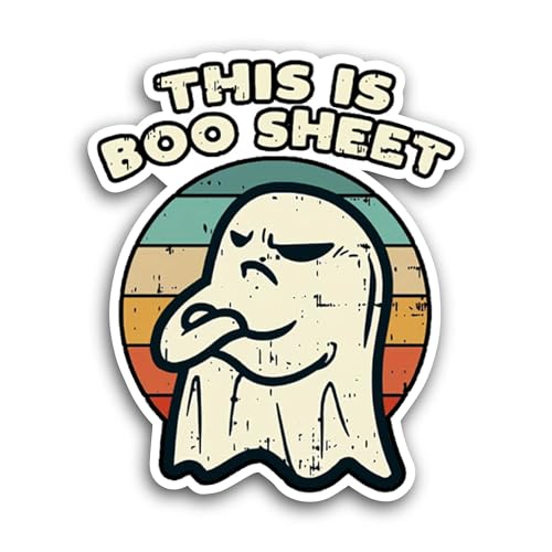 2 (Pieces) 3" and 5" This is Sticker, Waterproof Vinyl Decals for Many Purpose Like Cars, Trucks, La