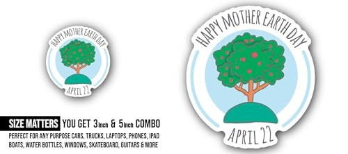 2 (Pieces) 3" and 5" Hockey Skate and Play Harder Sticker, Waterproof Vinyl Decals for Many Purpose 