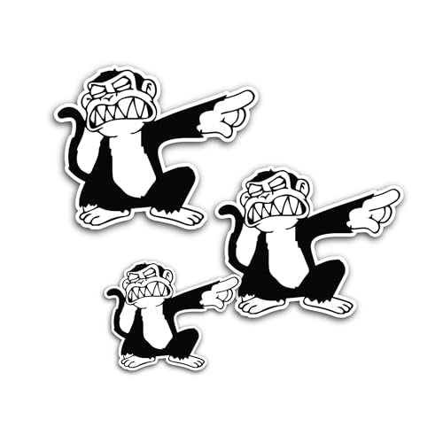 2 (Pieces) 3" and 5" Choose Life Don't Touch My Car Sticker, Waterproof Vinyl Decals for Many Purpos