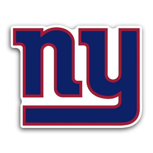 2 (Pieces) 3" and 5" New Y0rk Giants Decal Sticker, Waterproof Vinyl Decals for Many Purpose Like Ca