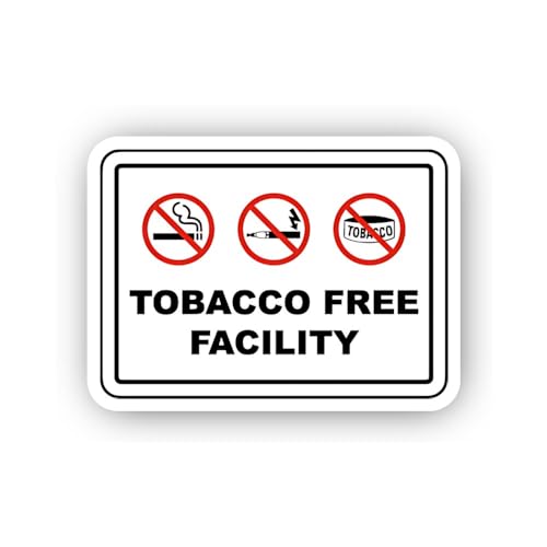2 (Pieces) 3" and 5" No Means No Sticker, Waterproof Vinyl Decals for Many Purpose Like Cars, Trucks