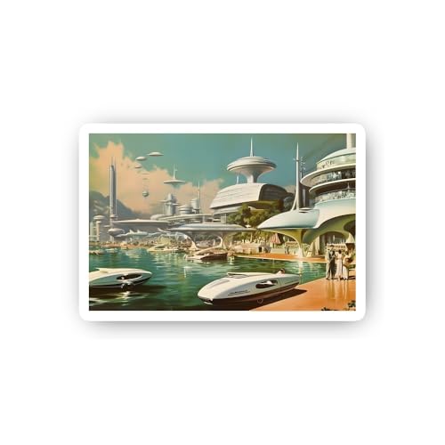 2 (Pieces) 3" and 5" Enjoy Summer Sticker, Waterproof Vinyl Decals for Many Purpose Like Cars, Truck