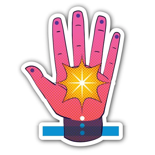 2 (Pieces) 3" and 5" Play with Class Cricket Design Sticker, Waterproof Vinyl Decals for Many Purpos