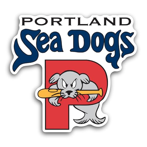 2 (Pieces) 3" and 5" P0rtland S3a D0gs Logo Decal Sticker, Waterproof Vinyl Decals for Many Purpose 