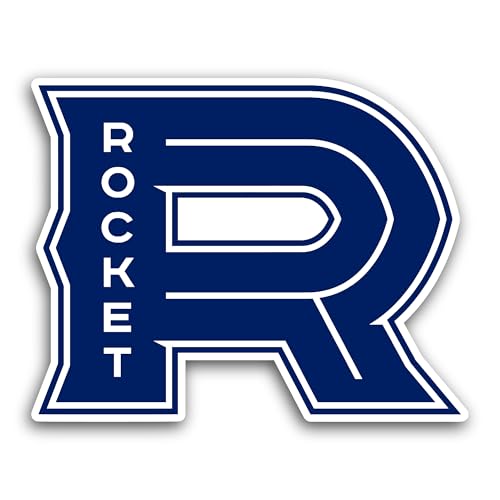 2 (Pieces) 3" and 5" Laval R0cket Sticker, Waterproof Vinyl Decals for Many Purpose Like Cars, Truck