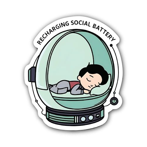 A Head Full of Fears has no Space for Dreams Message Sticker - 5" Vinyl Sticker Waterproof
