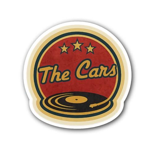 2 (Pieces) 3" and 5" Music @CDC Sticker, Waterproof Vinyl Decals for Many Purpose Like Cars, Trucks,