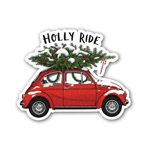 2 (Pieces) 3" and 5" Cold But Happy Snowman Sticker, Waterproof Vinyl Decals for Many Purpose Like C