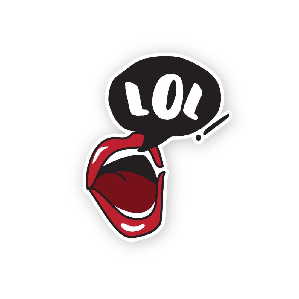 2 (Pieces) 3" and 5" Warm Hands Mitten Sticker, Waterproof Vinyl Decals for Many Purpose Like Cars, 