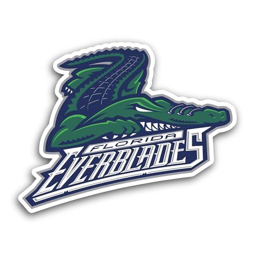 2 (Pieces) 3" and 5" Florida Everbl@des Sticker, Waterproof Vinyl Decals for Many Purpose Like Cars,