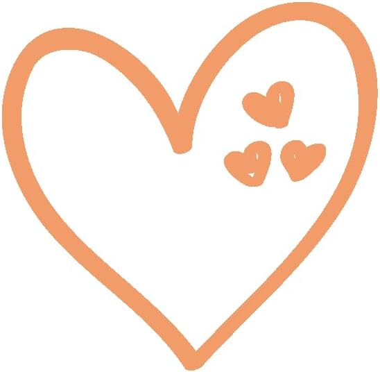 Inspirational Quote Hearts Motivational Sticker Vinyl Decal Motivation Stickers- 5" Vinyl Sticker Waterproof