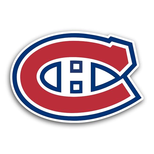 2 (Pieces) 3" and 5" M0ntreal Canadiens Sticker, Waterproof Vinyl Decals for Many Purpose Like Cars,