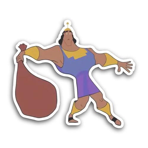 2 (Pieces) 3" and 5" Kr0nk Cartoon Character Sticker, Waterproof Vinyl Decals for Many Purpose Like 