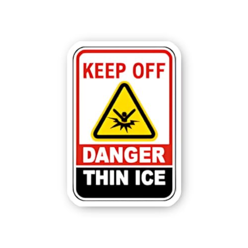 2 (Pieces) 3" and 5" GET Outside Sticker, Waterproof Vinyl Decals for Many Purpose Like Cars, Trucks