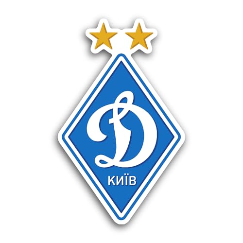 2 (Pieces) 3" and 5" Dinam0 Kiev Sticker, Waterproof Vinyl Decals for Many Purpose Like Cars, Trucks