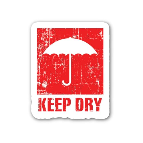 2 (Pieces) 3" and 5" Popcorn and Cocktail Night Sticker, Waterproof Vinyl Decals for Many Purpose Li