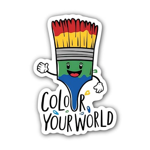 That’s My Vision I'm Really Excited Message Sticker- 5" Vinyl Sticker Waterproof