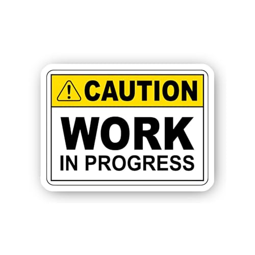 2 (Pieces) 3" and 5" Stay Positive Sticker, Waterproof Vinyl Decals for Many Purpose Like Cars, Truc