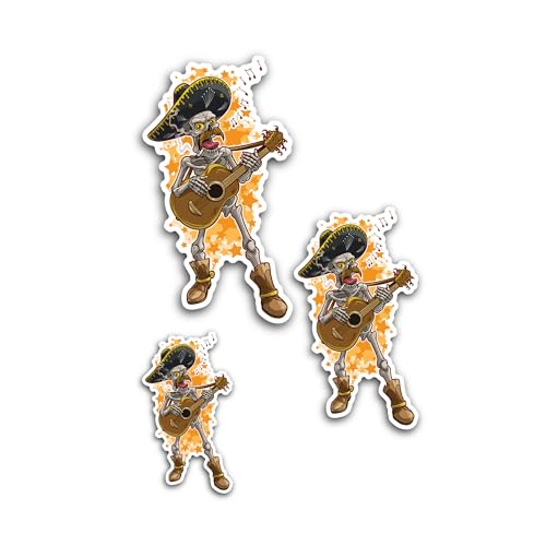 2 (Pieces) 3" and 5" Fist Pump Sticker, Waterproof Vinyl Decals for Many Purpose Like Cars, Trucks, 