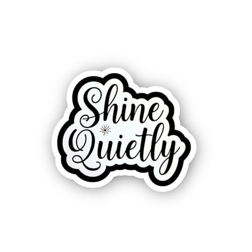 2 (Pieces) 3" and 5" ONE Task at A TIME Sticker, Waterproof Vinyl Decals for Many Purpose Like Cars,