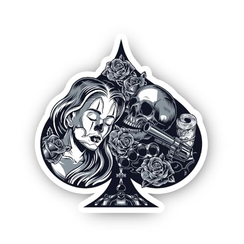 2 (Pieces) 3" and 5" Handwash Laundry Symbol Sticker, Waterproof Vinyl Decals for Many Purpose Like 