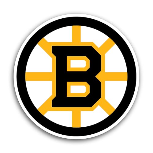 2 (Pieces) 3" and 5" Bost0n Bruins Sticker, Waterproof Vinyl Decals for Many Purpose Like Cars, Truc