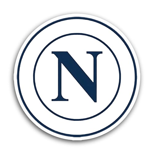 2 (Pieces) 3" and 5" Nap0li Sticker, Waterproof Vinyl Decals for Many Purpose Like Cars, Trucks, Lap