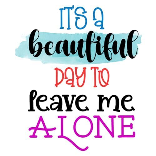 2 (Pieces) 3" and 5" Stickers n Decals Self Care is Not Selfish - Motivational Sticker Vinyl Decal S