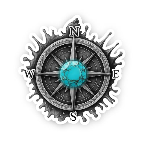 2 (Pieces) 3" and 5" Nice Sticker, Waterproof Vinyl Decals for Many Purpose Like Cars, Trucks, Lapto