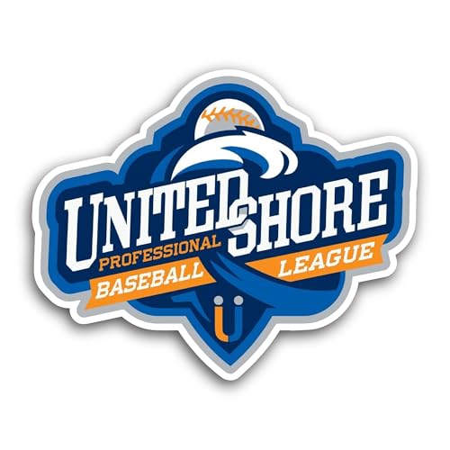 2 (Pieces) 3" and 5" United Sh0re Sticker, Waterproof Vinyl Decals for Many Purpose Like Cars, Truck