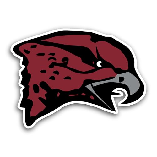 2 (Pieces) 3" and 5" Maryland Eastern Sh0re Hawks Sticker, Waterproof Vinyl Decals for Many Purpose 