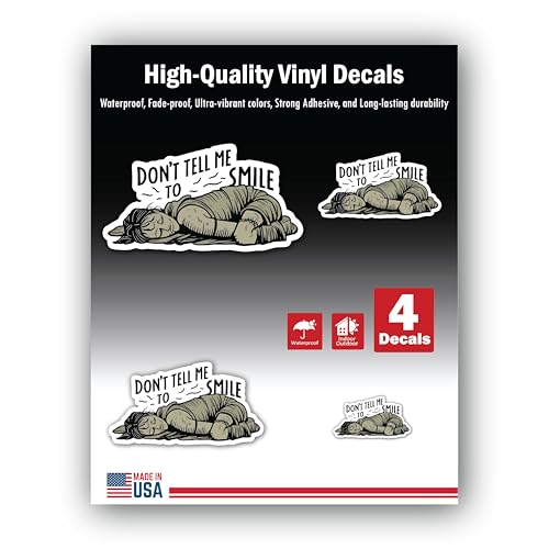 2 (Pieces) 3" and 5" Stickers n Decals Go for A Walk - Motivational Sticker Vinyl Decal Sticker, Wat
