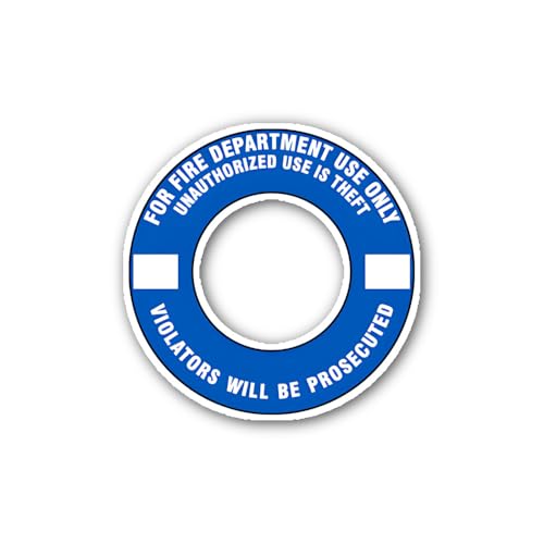 2 (Pieces) 3" and 5" Violators Will BE PROSECUTED Sticker, Waterproof Vinyl Decals for Many Purpose 
