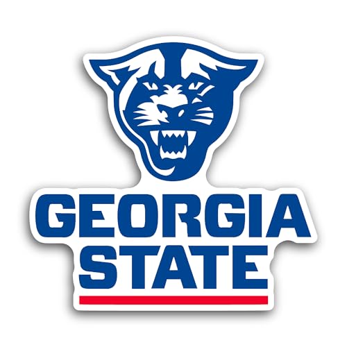 2 (Pieces) 3" and 5" Ge0rgia State Sticker, Waterproof Vinyl Decals for Many Purpose Like Cars, Truc