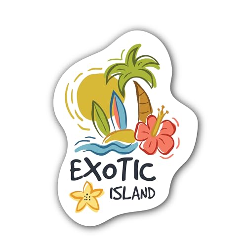 2 (Pieces) 3" and 5" Melt Happy ice Cream Sticker, Waterproof Vinyl Decals for Many Purpose Like Car