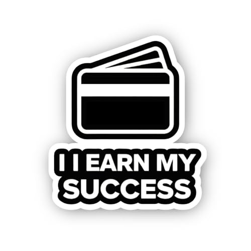 2 (Pieces) 3" and 5" Yellow Star & Keep Going Sticker, Waterproof Vinyl Decals for Many Purpose Like