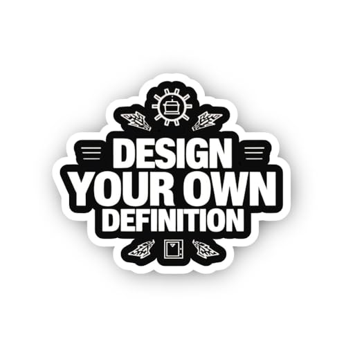 2 (Pieces) 3" and 5" D0uble Dare Sticker, Waterproof Vinyl Decals for Many Purpose Like Cars, Trucks