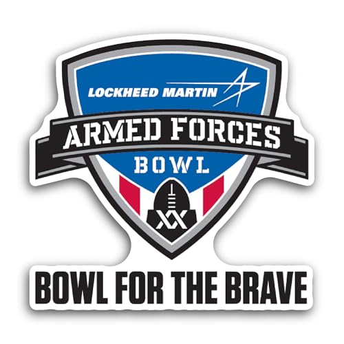 2 (Pieces) 3" and 5" Armed F0rces Bowl Sticker, Waterproof Vinyl Decals for Many Purpose Like Cars, 