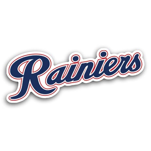 2 (Pieces) 3" and 5" Ra1n1ers Logo Sticker, Waterproof Vinyl Decals for Many Purpose Like Cars, Truc