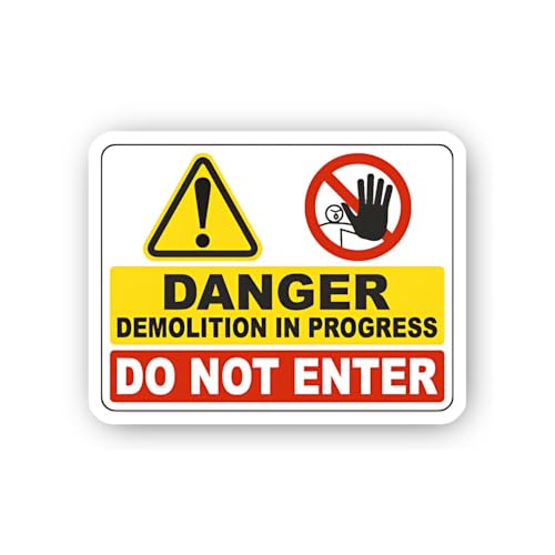2 (Pieces) 3" and 5" No Pain Supper Power Sticker, Waterproof Vinyl Decals for Many Purpose Like Car