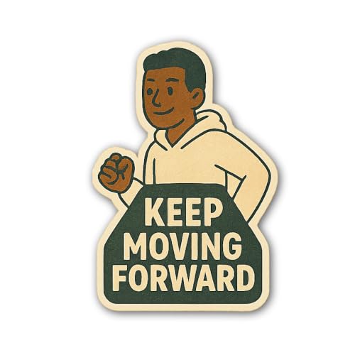 A Board of Motivational and Inspirational Quote Sticker - 5" Vinyl Sticker Waterproof