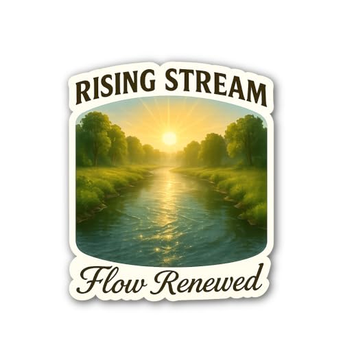 2 (Pieces) 3" and 5" Woman Meditating Outdoors Sticker, Waterproof Vinyl Decals for Many Purpose Lik