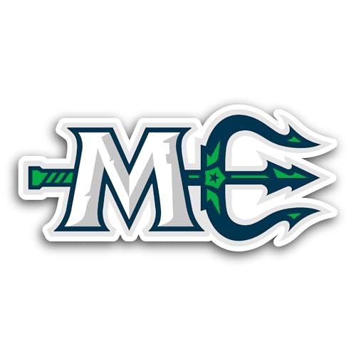2 (Pieces) 3" and 5" Maine Mar1ners Sticker, Waterproof Vinyl Decals for Many Purpose Like Cars, Tru