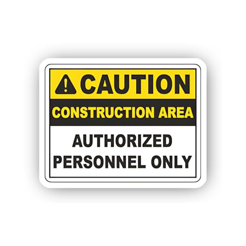 2 (Pieces) 3" and 5" Work Smart Sticker, Waterproof Vinyl Decals for Many Purpose Like Cars, Trucks,