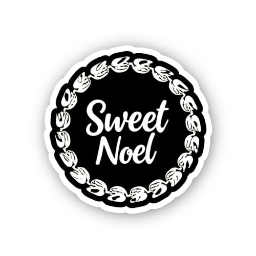 2 (Pieces) 3" and 5" Lamb lofgoc Laid to Rest Sticker, Waterproof Vinyl Decals for Many Purpose Like