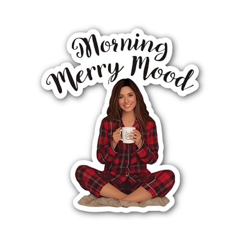 2 (Pieces) 3" and 5" Crew Road Trip Mountains Sticker, Waterproof Vinyl Decals for Many Purpose Like